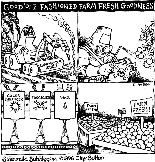 Comics About Science, Technology - Sidewalk Bubblegum Political Comic  Cartoon Strip